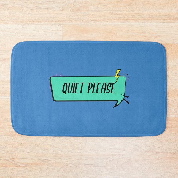 Item preview, Quiet Please designed and sold by Wachi-A.