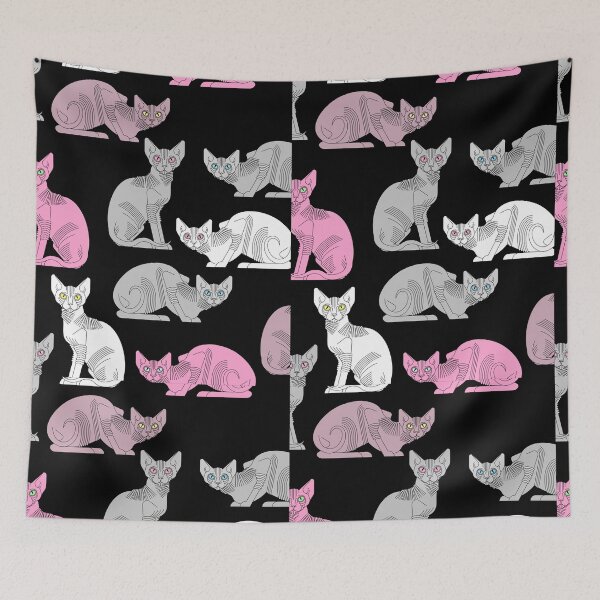Item preview, black sphynx cat designed and sold by joshua pierre.