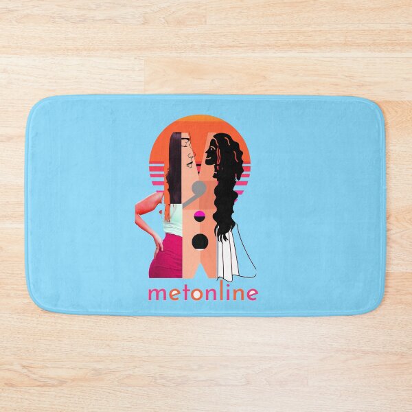 Item preview,   Met Online i'm so glad we swiped right  Pride L.G.B.T.Q. Girls In Love designed and sold by Flirt-Teez.