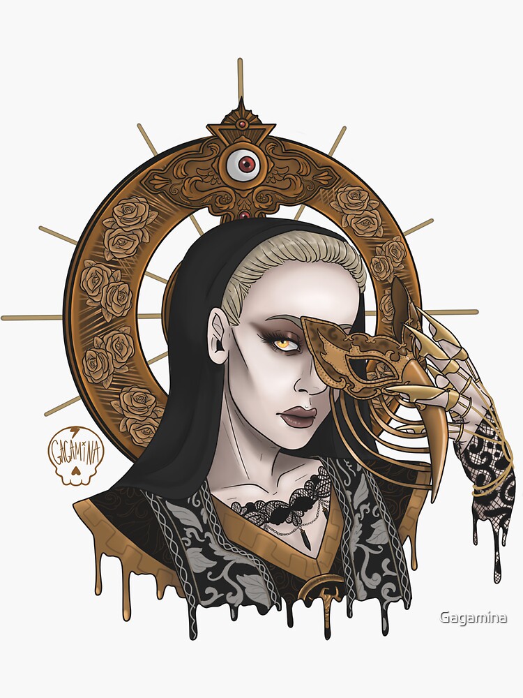 "Mother Miranda" Sticker for Sale by Gagamina | Redbubble