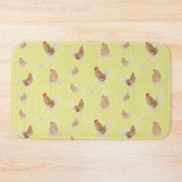 Item preview, Golden Neck Belgian D'Uccle Pattern Yellow designed and sold by Ashley Gagnon.
