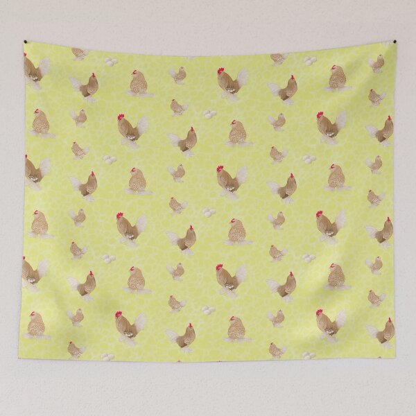 Item preview, Golden Neck Belgian D'Uccle Pattern Yellow designed and sold by Ashley Gagnon.