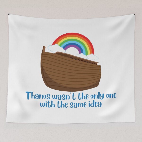 Item preview, Noah and Thanos designed and sold by BBQSNAKE.