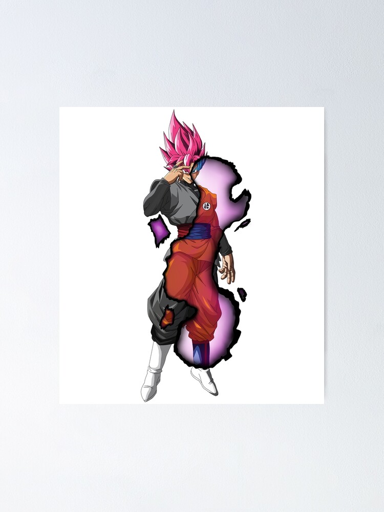 Rose Goku Black Manga Art  Magnet for Sale by Tammy1971