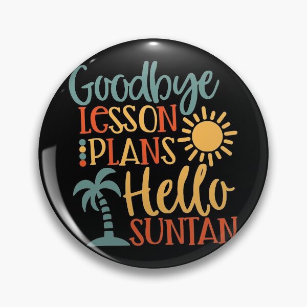 Item preview, Vintage Goodbye Lesson Plans, Hello Suntan designed and sold by ZimbomDesigner.