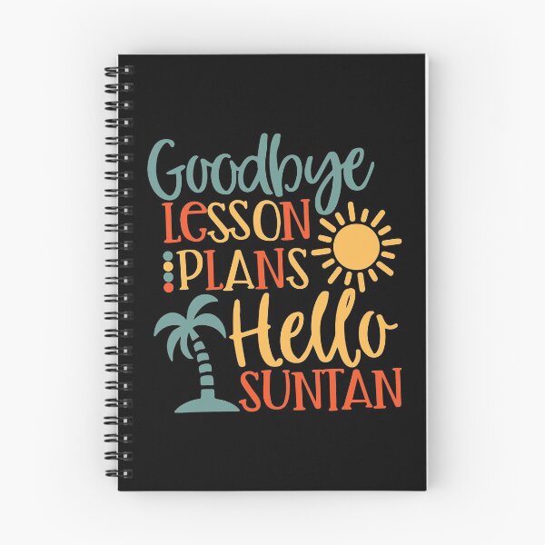 Item preview, Vintage Goodbye Lesson Plans, Hello Suntan designed and sold by ZimbomDesigner.