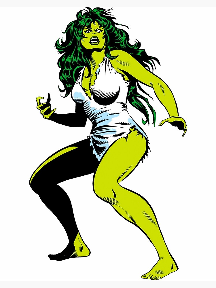 She-Hulk Sexy Girl Art Board Print for Sale by DonnellHoux