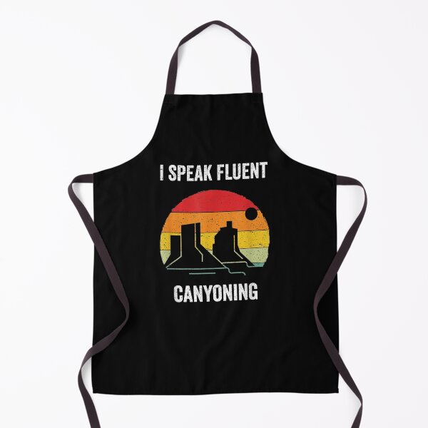 Item preview, I Speak Fluent Canyoning Vintage Canyon Canyoneering Gift  designed and sold by avareid3.