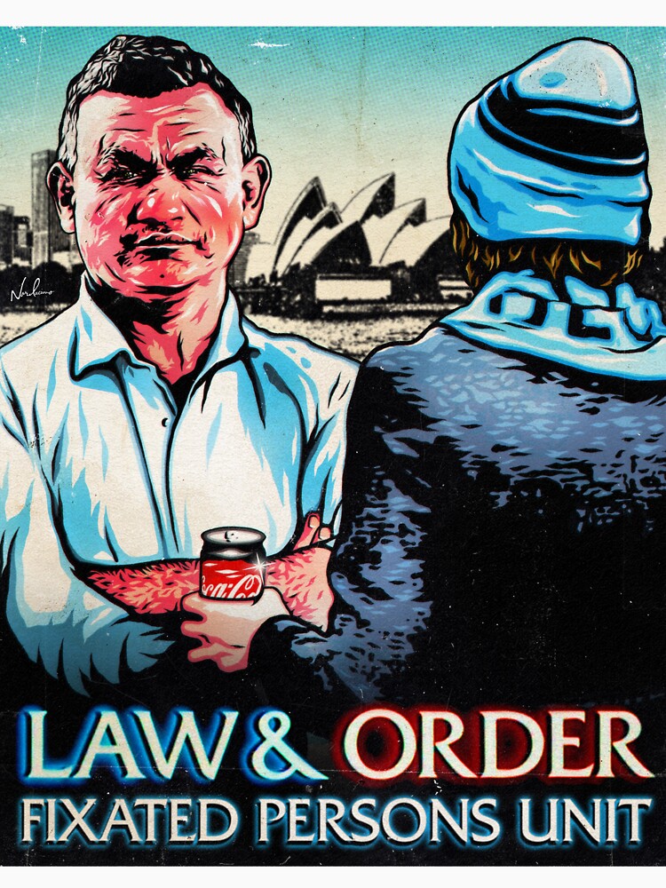 LIMITED RUN: Law & Order: Fixated Persons Unit — A Rational Fear — Comedy Podcast — Nordacious Design by ARationalFear