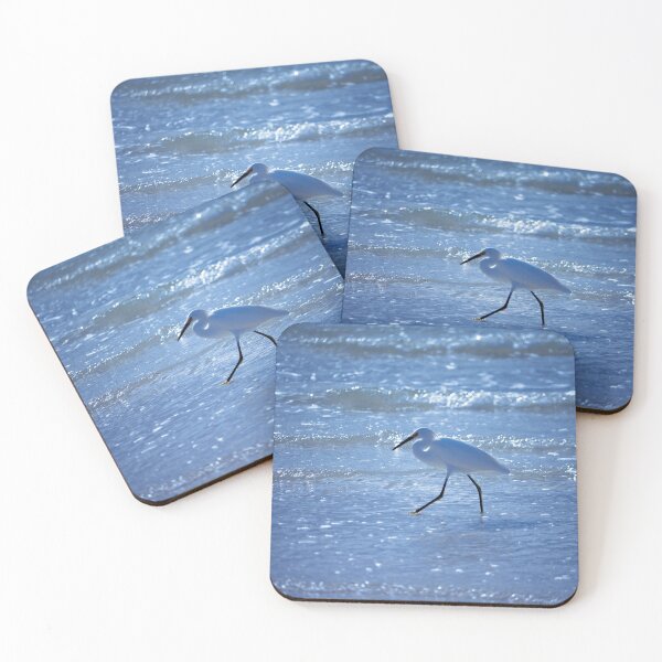Item preview, Beautiful bird walking on shimmering beach.  designed and sold by Lisa Herigon.