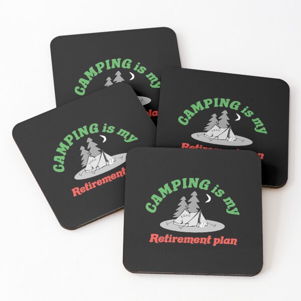 Item preview, Camping is my retirement plan  designed and sold by Rajeev  Singh.