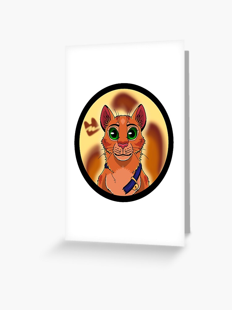 Tigerstar II Tigerheart Warrior Cats Greeting Card for Sale by alicialynne