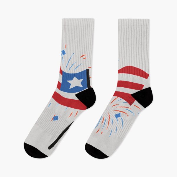 Item preview, Independence Day Twin Flags designed and sold by LifeProApperal.