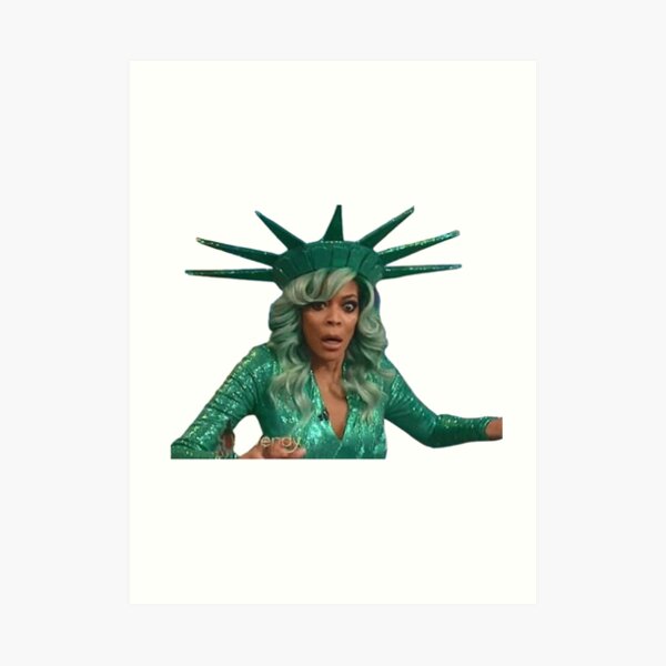 Wendy Williams Fainting" Art Print for Sale by angelobuq | Redbubble Wendy Williams Fainting" Art Print for Sale by angelobuq | Redbubble