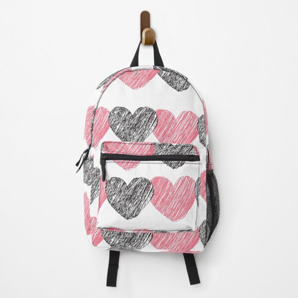 Item preview, Gray and Pink Hearts designed and sold by GeoTeasters.