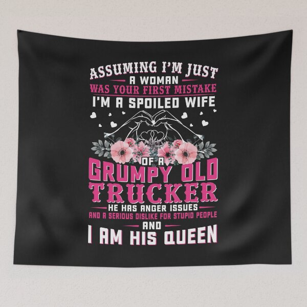 Item preview, Awesome Trucker's Lady designed and sold by jamielottie.