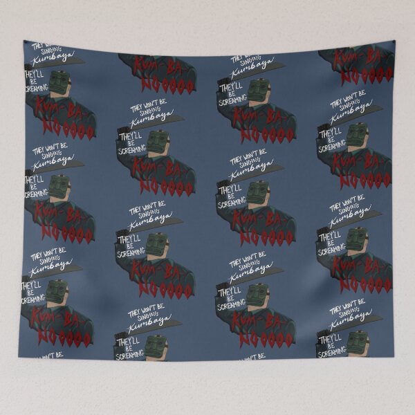 Item preview, Kum-ba-noooo! White Text designed and sold by FinalGirlArt.