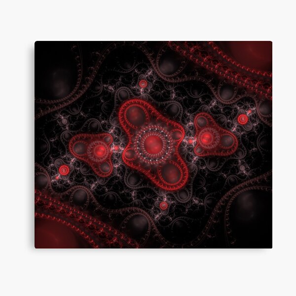 F R A C T A L New Year - July Canvas Print