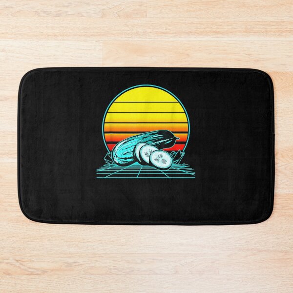 Item preview, Retro Vintage Sunset Cucumber  designed and sold by avareid3.