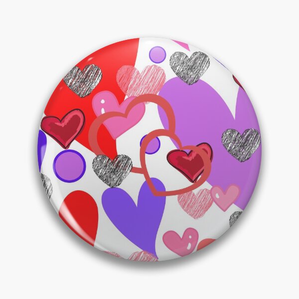 Item preview, Bright Heart Pattern designed and sold by GeoTeasters.