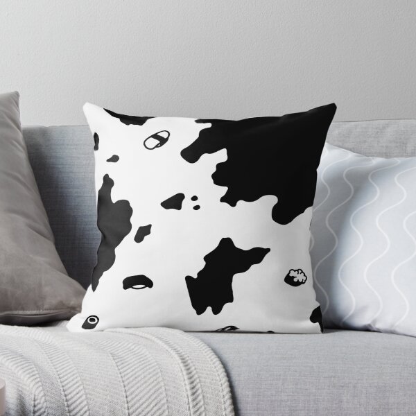SUSHI CowPattern Throw Pillow