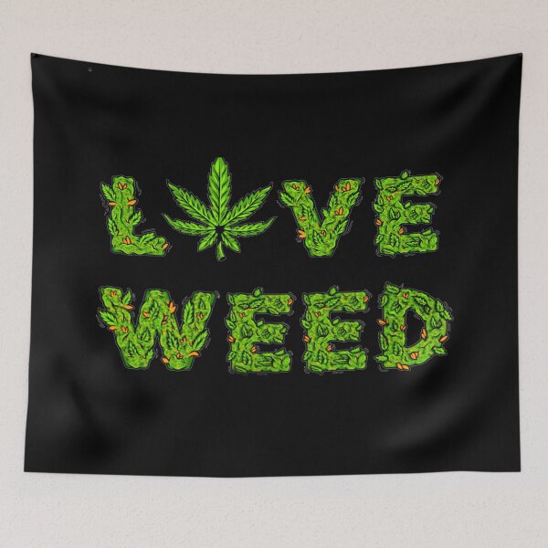 Item preview, love weed designed and sold by Yabya.