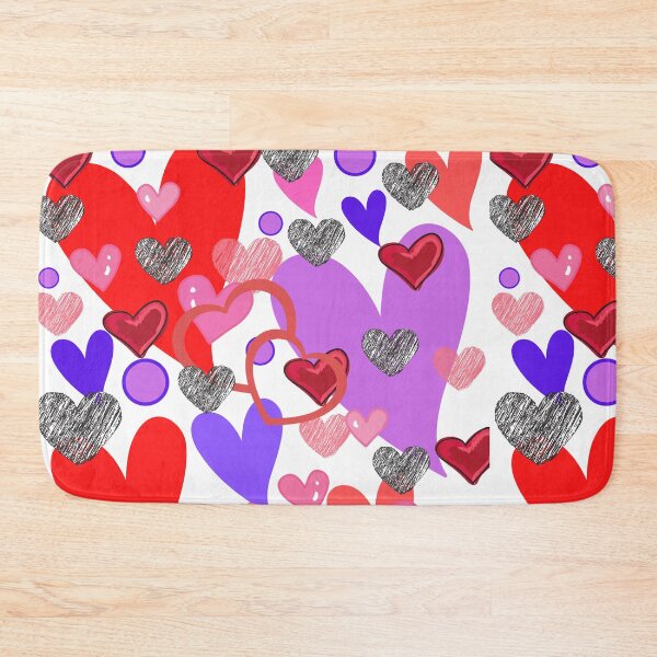 Item preview, Bright Heart Pattern designed and sold by GeoTeasters.