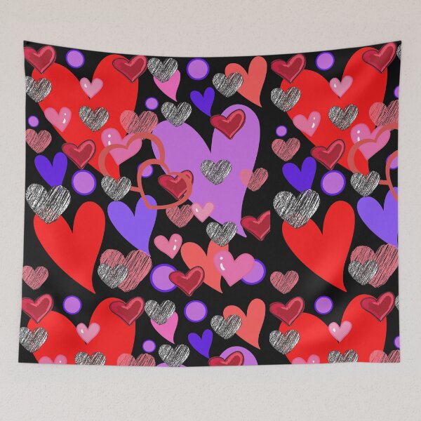 Item preview, Bright Heart Pattern designed and sold by GeoTeasters.