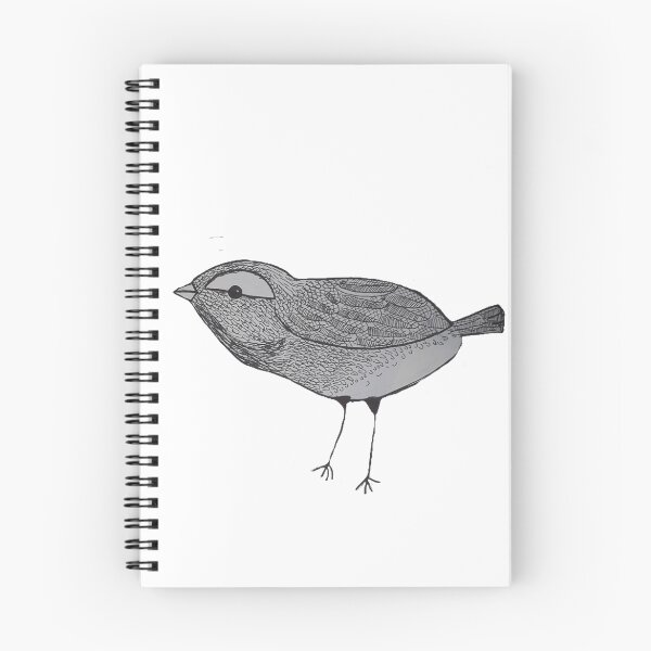 Item preview, Black and white pattern: BIRD designed and sold by Luc-ey.
