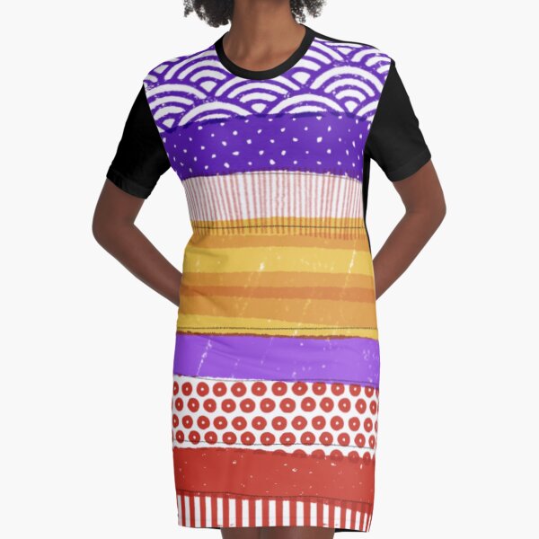 Geology Lesson Graphic T-Shirt Dress