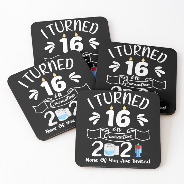 Item preview, 16 Year Old 16th Birthday I Turned 16 In Quarantine 2021  designed and sold by avareid3.