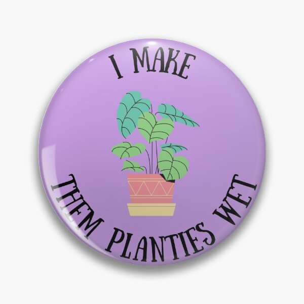 Item preview, Los hago plantas mojadas (morado) designed and sold by TheCalmFarm.