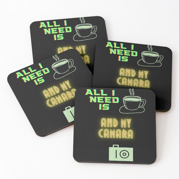 Item preview, all i need is coffee and my camara designed and sold by dellyr.