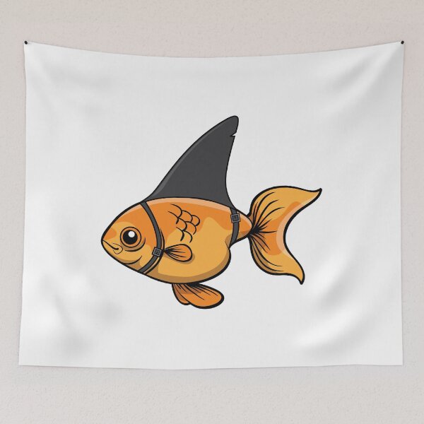 Item preview, Shark Goldfish designed and sold by BBQSNAKE.