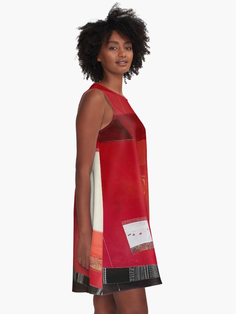 Alternate view of End of a Hot Day at the Beach A-Line Dress