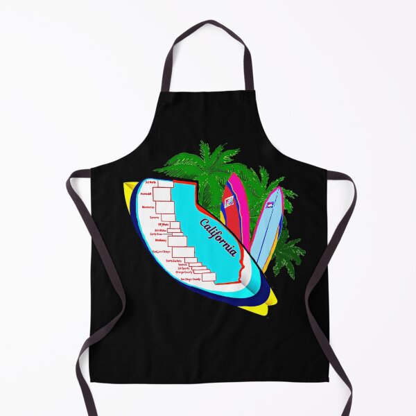Item preview, ultimate California surfers guide designed and sold by THE AMERICAN TEEVANGELIST.
