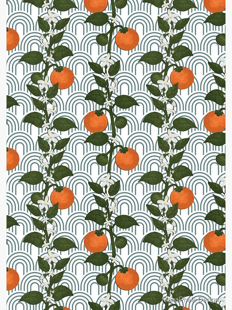 Tangerine Paper by MahaphalaDesign
