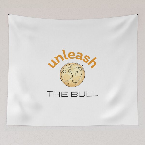 Item preview, Unleash the Bull, Bitcoin Cryptocurrency, BTC Crypto HODL, Rise Mining Digger Guy Gift designed and sold by DKA-2ndBoy.