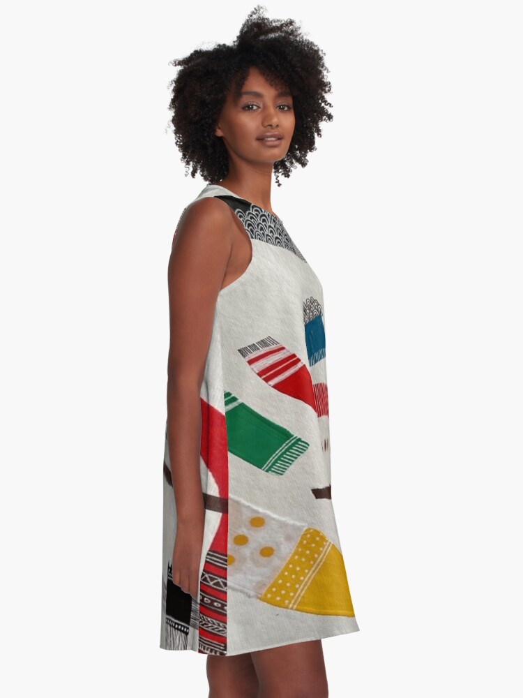 Alternate view of White Rug Bugs A-Line Dress