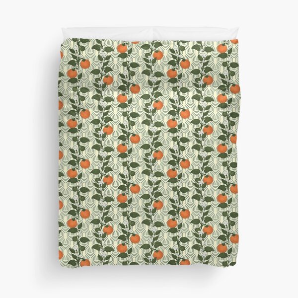 Tangerine Home Duvet Cover