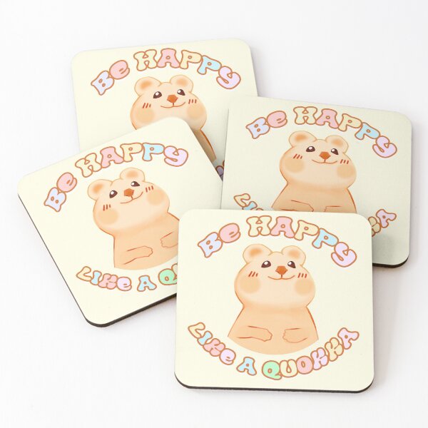 Item preview, Happy Like A Quokka designed and sold by VelvepeachShop.