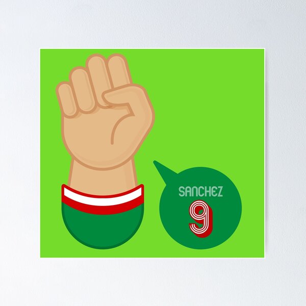 Item preview, FOOTBALL Hugo Sánchez designed and sold by LuksTEESred.