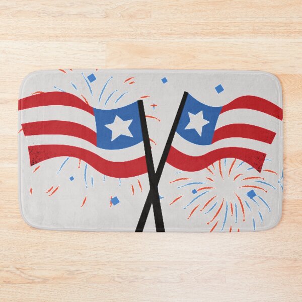 Item preview, Independence Day Twin Flags designed and sold by LifeProApperal.