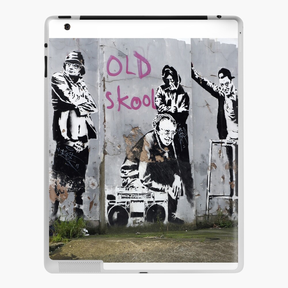 Banksy Old Skool London Ipad Case Skin By Manwithacamera Redbubble