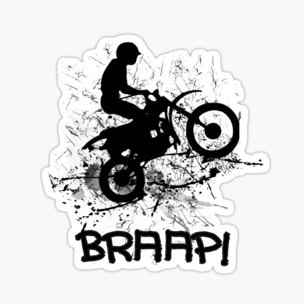 Item preview, Motocross Dirt Bike Racing Mud Splatter Biker Graphic designed and sold by Artification.
