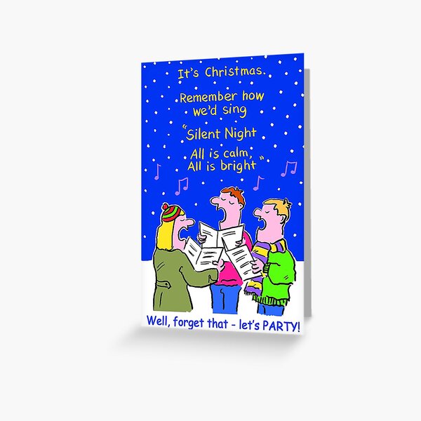 Artikel-Vorschau von Weihnachtskarte - Stille Nacht., designt und verkauft von NigelSutherland.