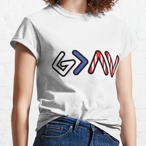 God is Greater than the Highs and Lows Classic T-Shirt