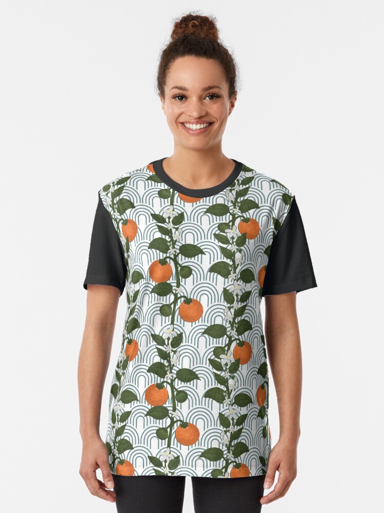 Alternate view of Tangerine Wear Graphic T-Shirt