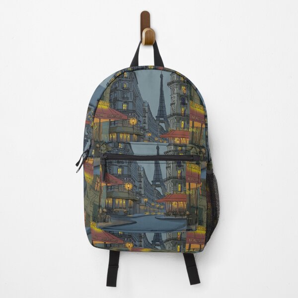 Item preview, Paris street and Eiffel Tower designed and sold by Robisko Store.