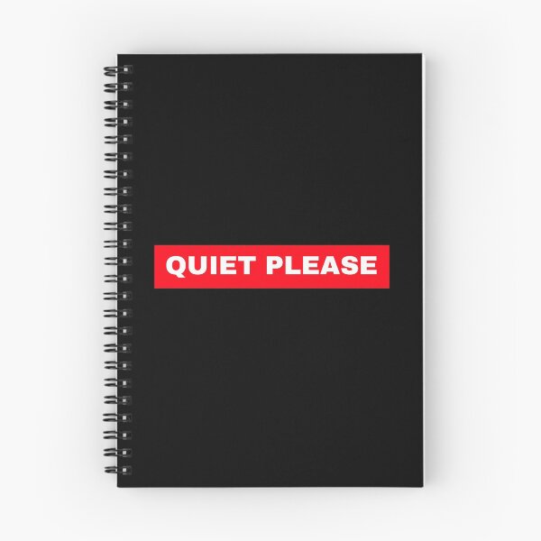 Item preview, Quiet Please Logo designed and sold by RelatableTexts.